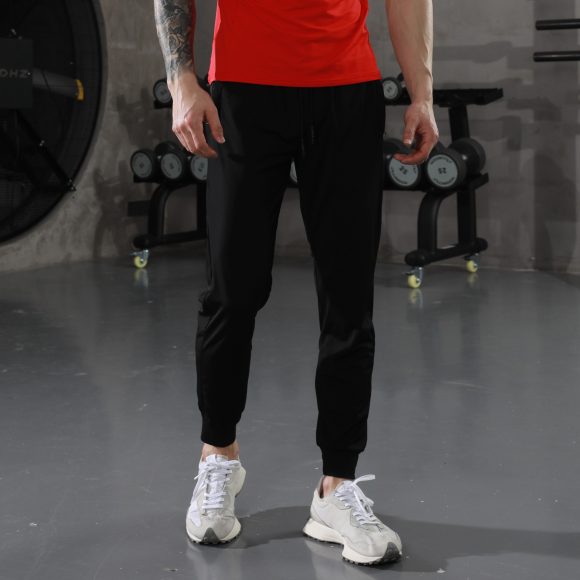 Ice Silk Leggings Men's Sports Pants Thin Trendy - Image 5