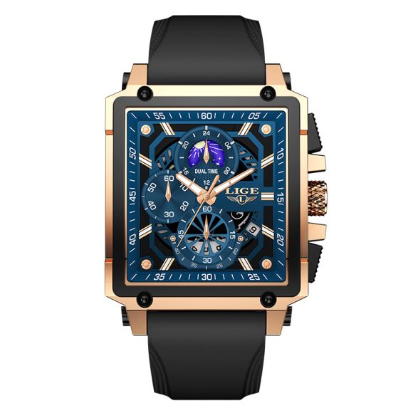 Fashion Design Waterproof New Quartz Square Watch - Image 9