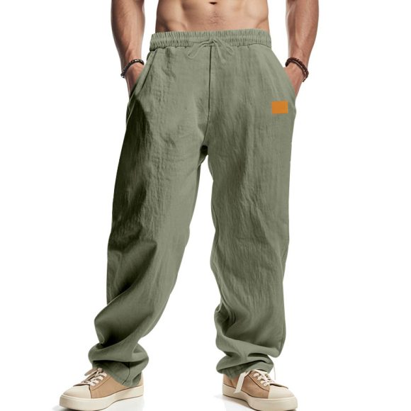 Breathable And Simple Casual Beach Trousers For Men - Image 8