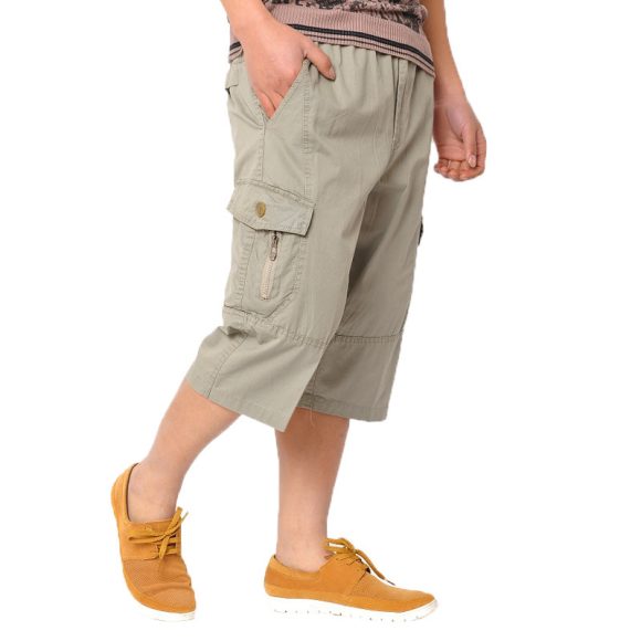 Men's Solid Color Fashion Breathable Pants - Image 3