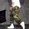 Retro High Street Camouflage Men Casual Working Pants - Image 2
