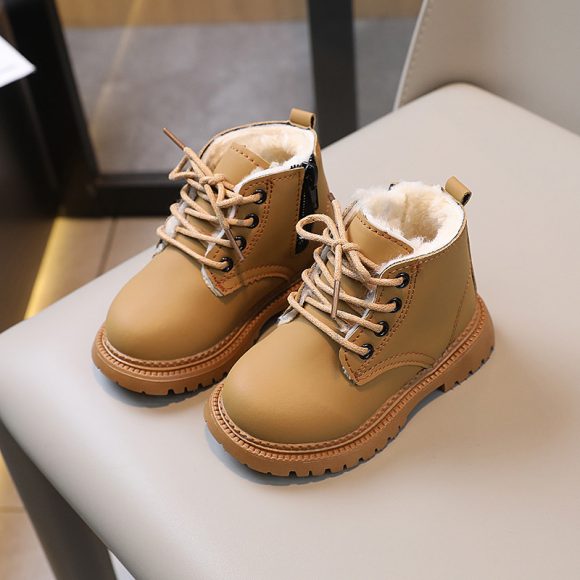 Big Cotton Boys' Fashion Martin Boots Side Zipper - Image 8