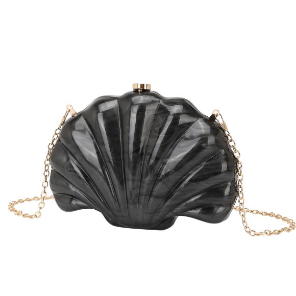 Shell Multicolor Chain Shoulder Messenger Bag - Image 4