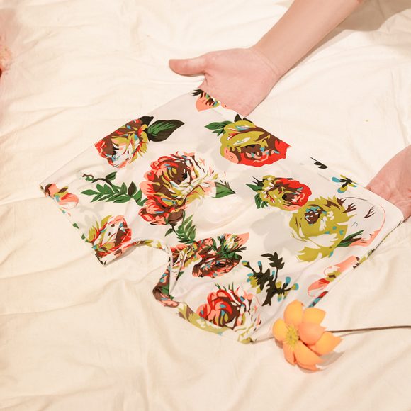 Summer Printed Men's Ice Silk Seamless Panties - Image 7