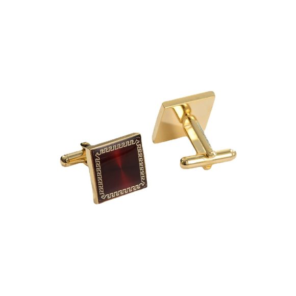 Daily Darcy New Retro Patch Copper Cufflinks - Image 5