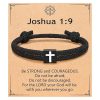 Simple Fashion Cross Milan Rope Braided Bracelet - Image 5