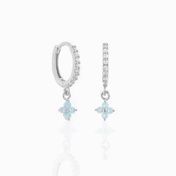 Small And Beautiful Flower Earrings Micro-inlaid Ear Clip - Image 7