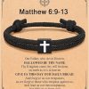 Simple Fashion Cross Milan Rope Braided Bracelet - Image 7