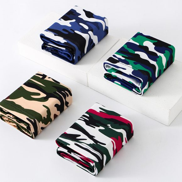 Men's Camouflage Loose U Convex Casual Sports Boxers - Image 7