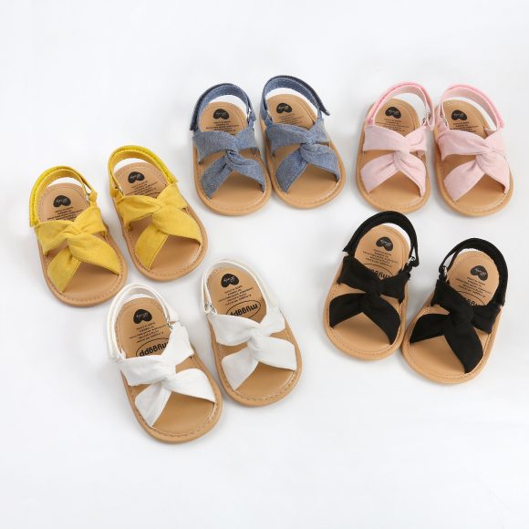 Spring And Summer Cross Baby Sandals - Image 8