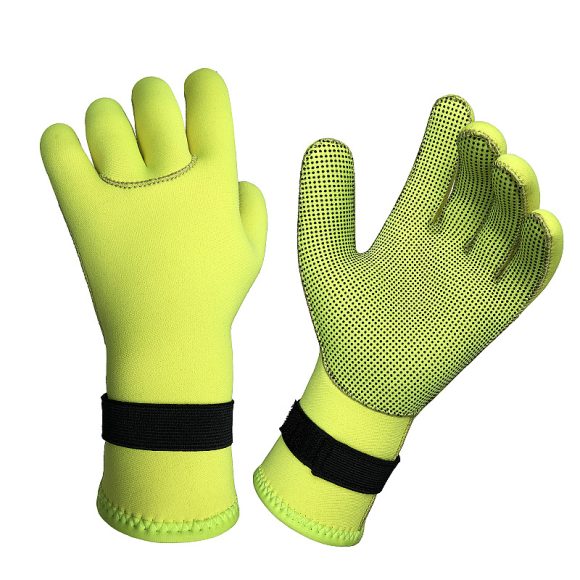 Women's Multi-color 3mm Diving Mittens Swimming Gloves - Image 2