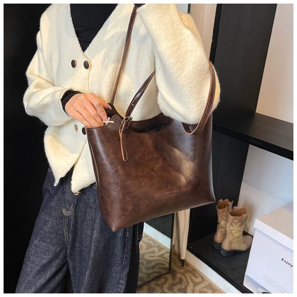 Commuter Shoulder Bag Bags Women's Fashion Retro - Image 3