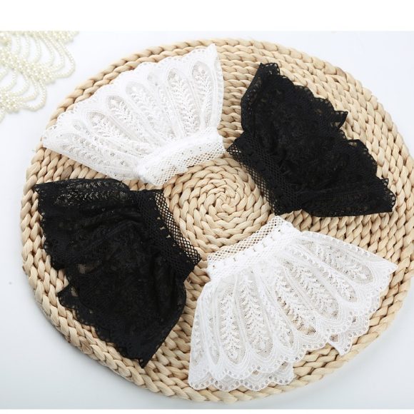Women's Fashion Personalized Lace Hollow Crocheted Gloves - Image 6