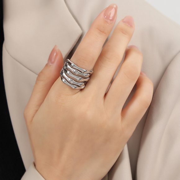 New Simple Multi-layer Bamboo Ring - Image 4