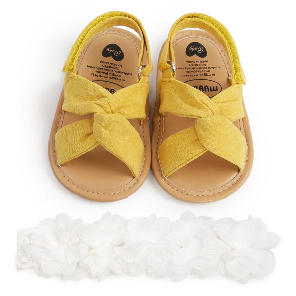 Spring And Summer Cross Baby Sandals - Image 5