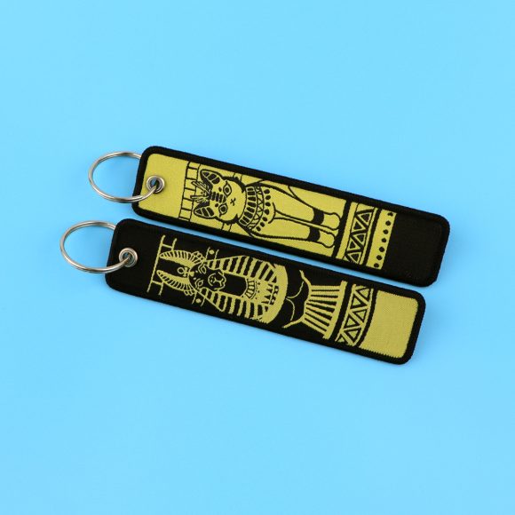 Minimalist Quotation Weaving Mark Keychain Lanyard - Image 5