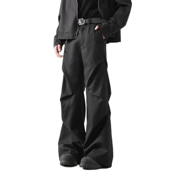 Fashionable Three-dimensional Pleated Casual Pants For Men - Image 7
