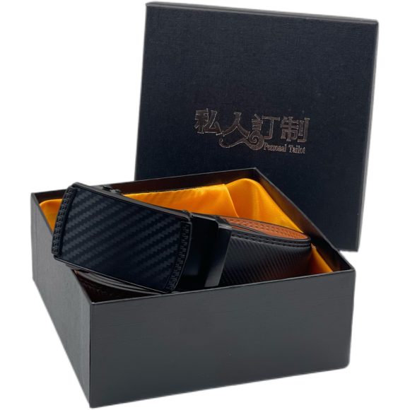Men's Leather Belt Versatile Cowhide Automatic Buckle - Image 6