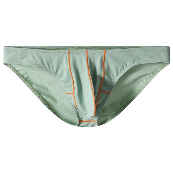 Thin Ice Silk Solid Color Men's Underwear - Image 4