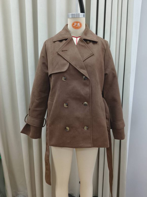 Women's Fashion Casual Double-breasted Jacket - Image 8
