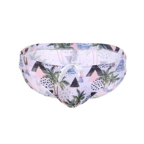 Sexy Print Swimming Trunks Plant Coconut Maple Leaf Trendy Beach Hot Spring Pants Multi-color - Image 5