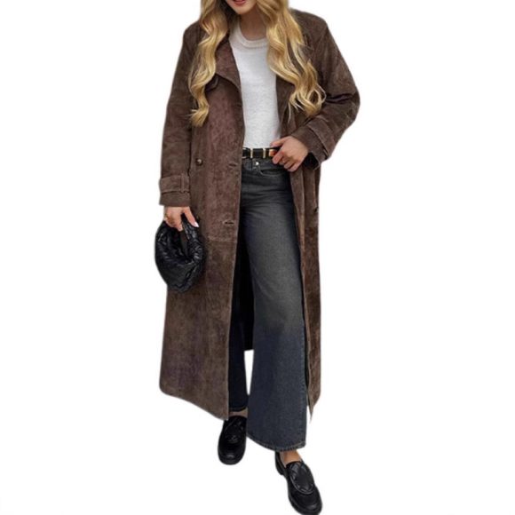 Women's Fashion Casual Double-breasted Jacket - Image 4