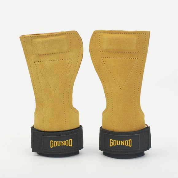 Cowhide Palm Protector Fitness Hand Protector Equipment Non-slip Wear-resistant Wrist Protector - Image 2