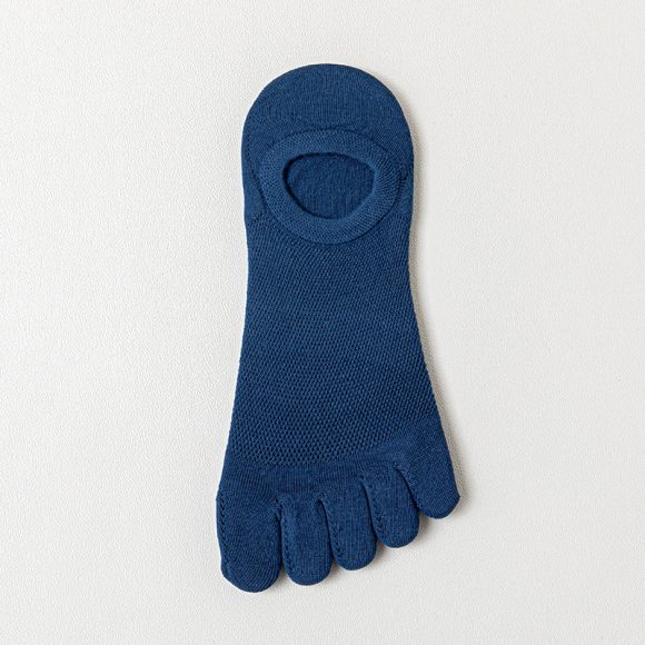 Men's Thin Mesh Breathable Five Finger Invisible Socks - Image 6