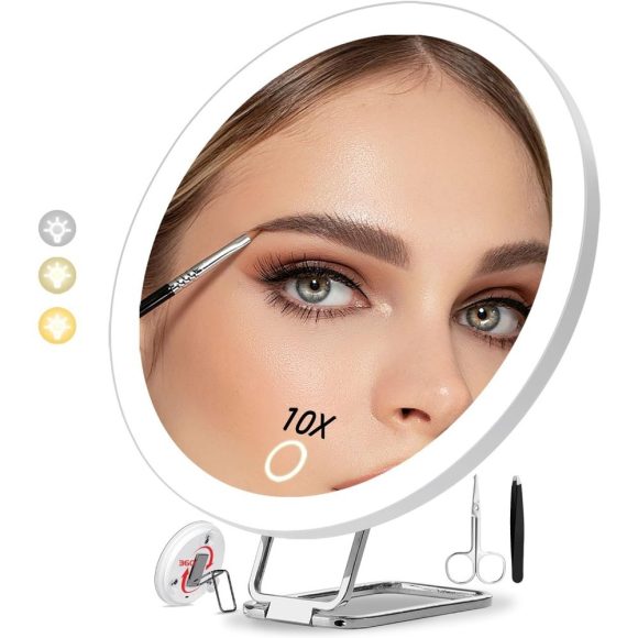 Charging Led Fill Light With Light Bracket Rotating Makeup Mirror - Image 3