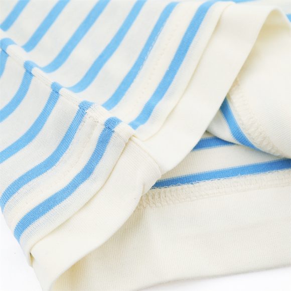 Striped Round Neck Short Sleeve T-shirt Men's Casual Top - Image 3
