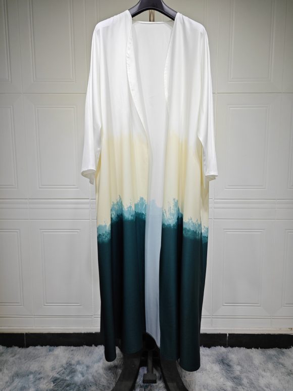 Muslim Clothing Coat Tie-dyed Cloak - Image 7
