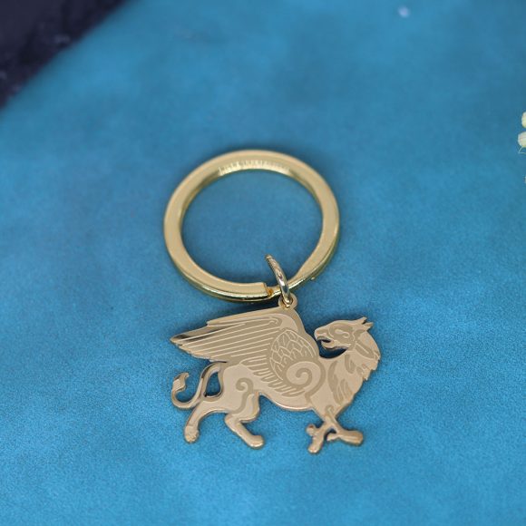 Fashion New Griffin Stainless Steel Anglo Pendant Keychain - Image 5