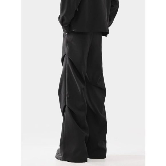 Fashionable Three-dimensional Pleated Casual Pants For Men - Image 4