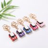 Fashion Cartoon Mini Car Men's Keychain