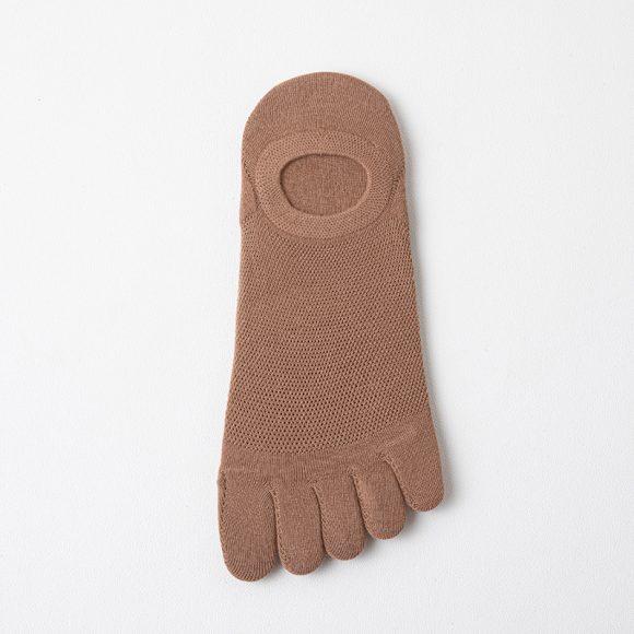 Men's Thin Mesh Breathable Five Finger Invisible Socks - Image 3