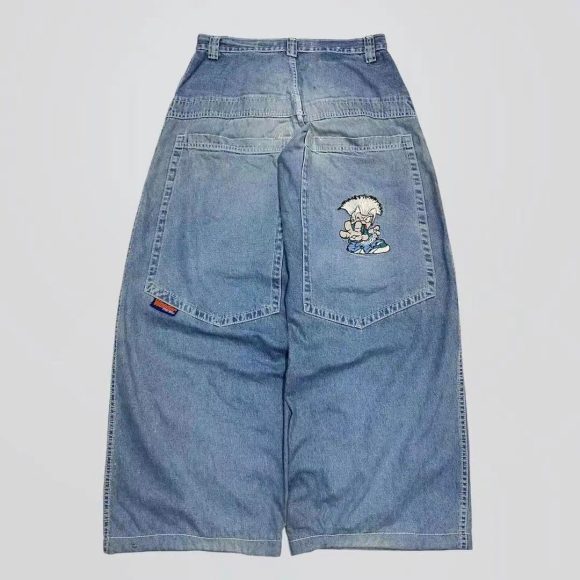 High Street Hip Hop Fashion Brand Jeans Male - Image 2
