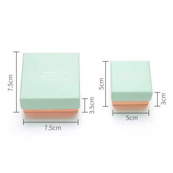 Jewelry Bag Neutral Box Square - Image 2
