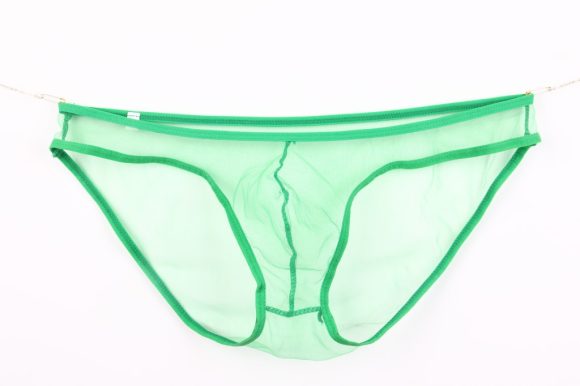New See-through Fine Mesh Low Waisted Shorts - Image 3