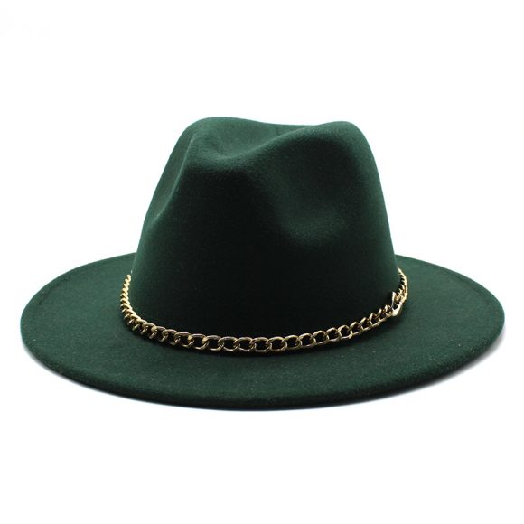 Broad-brimmed Hat Fashion Flat Brim Top Hat Men Women - Image 10