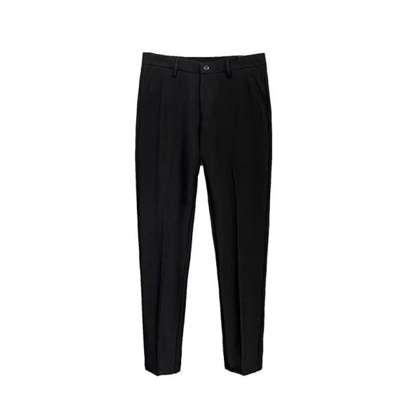 Men's Ankle Tied Pants Versatile Hong Kong Trend Men's Pants - Image 2
