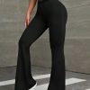 High Waist Flared Hip Raise Slimming Belly Contracting Wide Leg Pants - Image 2