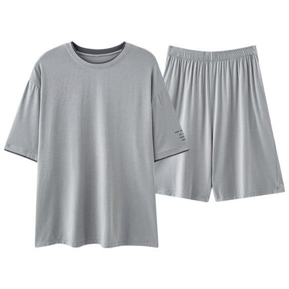 Short Sleeve Cool Wearable Ice Silk Homewear - Image 10