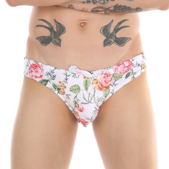 Sexy Print Swimming Trunks Plant Coconut Maple Leaf Trendy Beach Hot Spring Pants Multi-color - Image 2