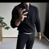 Knitted Long Sleeve Casual Bottoming Shirt - Image 3