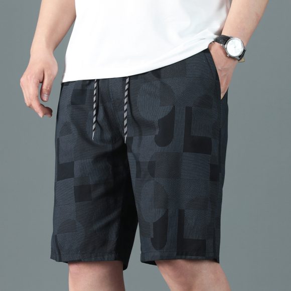 Thin Printed Shorts Fashion Outerwear Casual Pants - Image 5