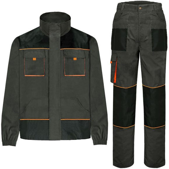 Multi-pocket Overalls Suit Wear-resistant One-piece - Image 4