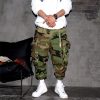 Retro High Street Camouflage Men Casual Working Pants