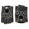 Riding Outdoor Leather Half Finger Sheepskin Gloves - Image 2