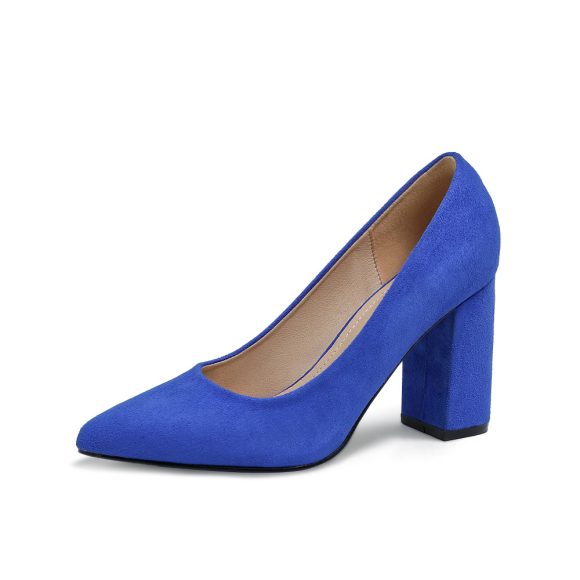 High Heels Women's Sandals Plus Size Black Pointed Toe - Image 2