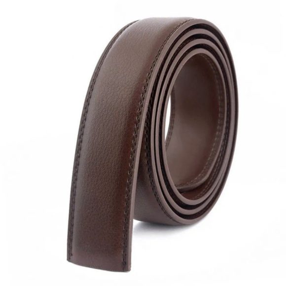 Men's Automatic Belt Body 3 5cm Genuine Leather Belt Without Buckle - Image 7